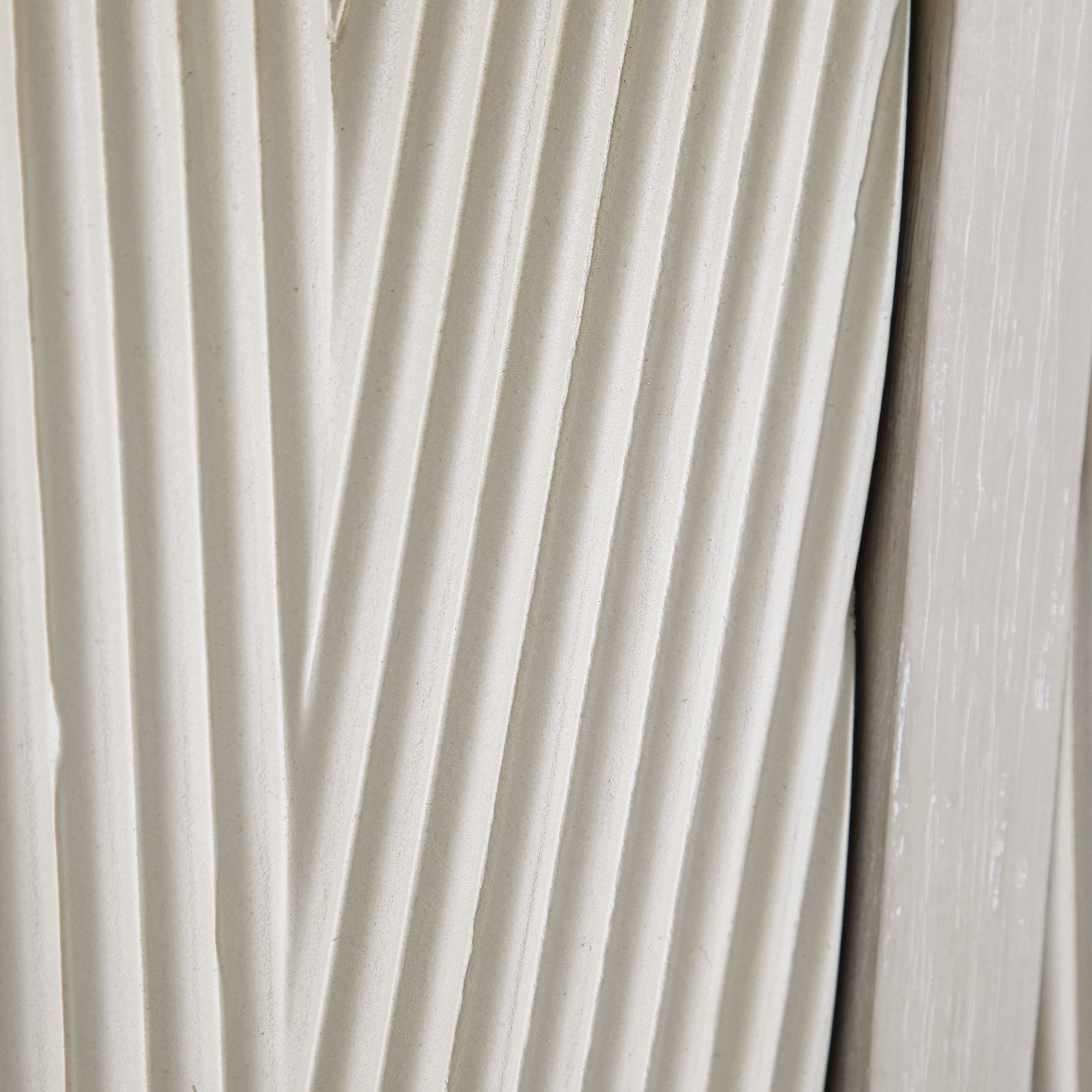 Isaac Cerused White and Sesame White Long Cabinet