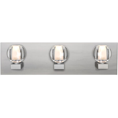 Boca LED Satin Nickel Vanity Light Wall Light