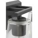 Vertex 2 Light 12.87 inch Matte Black Bath Light Wall Light