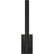 Sean Lavin Kal LED Nightshade Black Bath Light Wall Light, Integrated LED