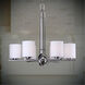Signature 6 Light 26 inch Brushed Nickel Chandelier Ceiling Light