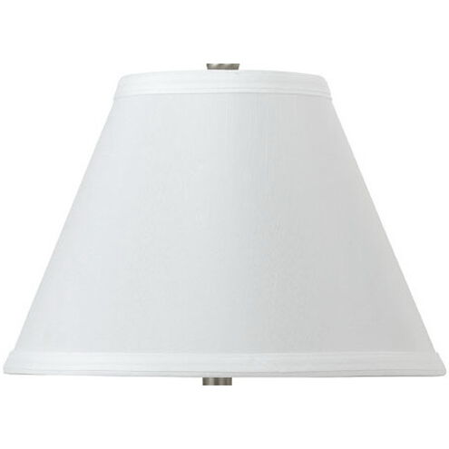 Empire White 11 inch Shade, Round