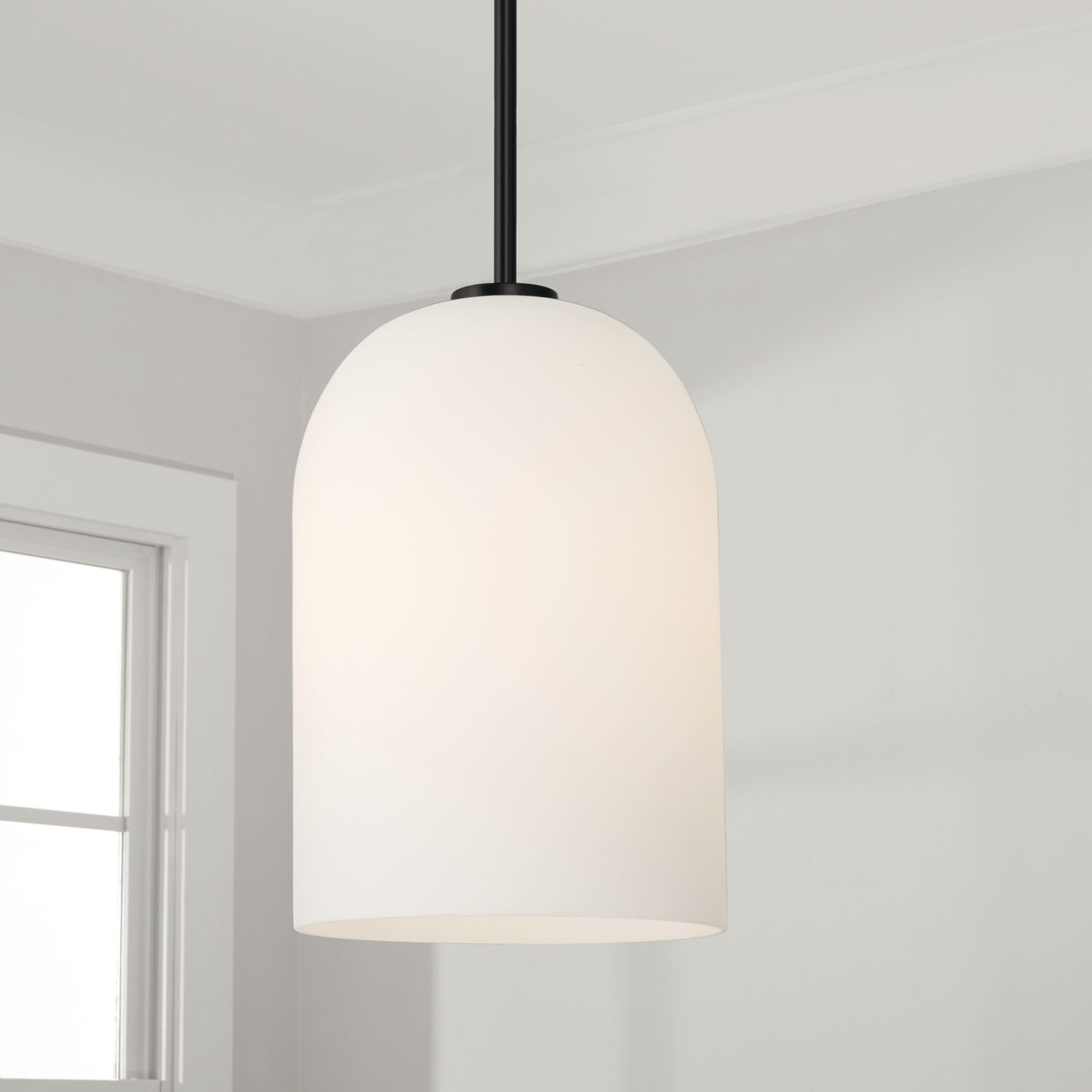 Lawson 1 Light 8.75 inch Matte Black Pendant Ceiling Light