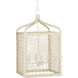Wanstead 4 Light 16 inch Vanilla Lantern Chandelier Ceiling Light