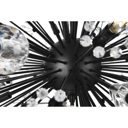 Vera 18 Light 32 inch Black Pendant Ceiling Light