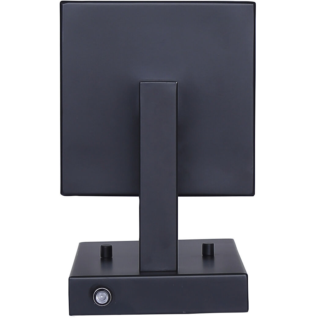 Alaina 1 Light 14.88 inch Black Outdoor Wall Lantern