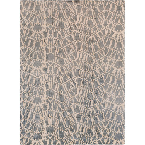 Shibori 132 X 96 inch Charcoal, Blush Rug