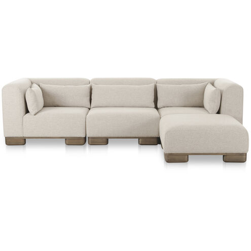 June Beige Modular Sectional, Lounge