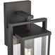 Gladwyn 1 Light 16.5 inch Matte Black Outdoor Sconce