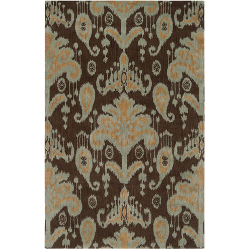 Mosaic 156 X 108 inch Camel, Dark Brown, Sage Rug