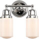 Aditi Dover LED 13 inch Polished Chrome Bath Vanity Light Wall Light, Aditi