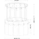 Fontaine 11 Light 26.25 inch Rubbed Brass Chandelier Ceiling Light