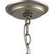 Chandette 4 Light 14 inch Aged Silver Chandelier Ceiling Light