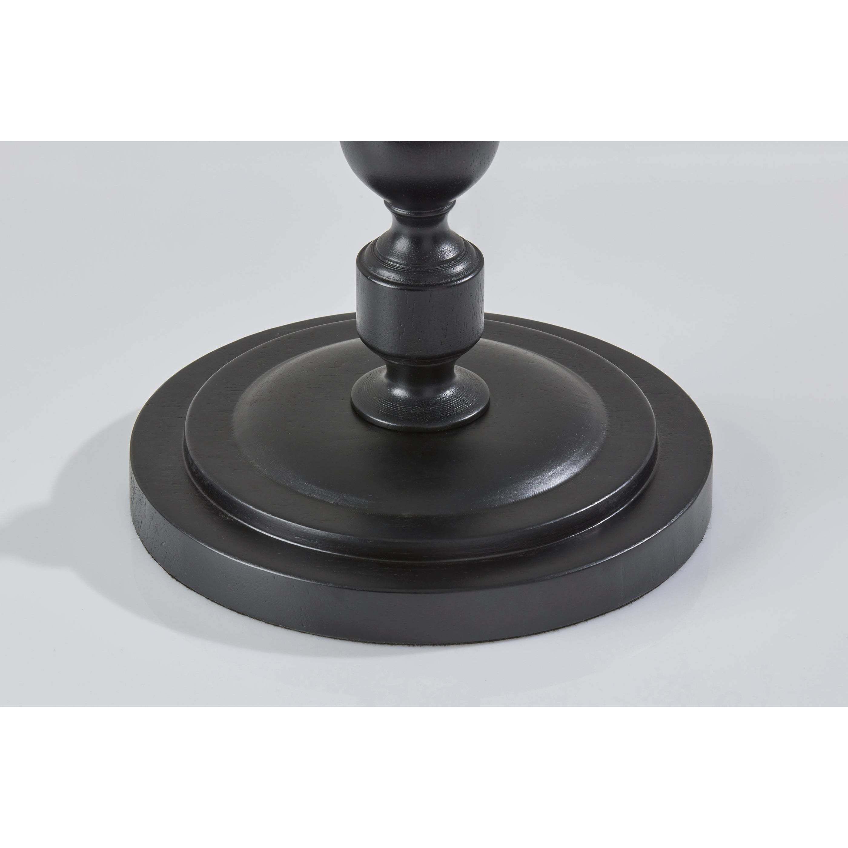 Claret 72 inch 150.00 watt Black Wood Torchiere Portable Light