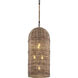 Huxley 5 Light 18 inch Textured Bronze Pendant Ceiling Light