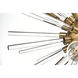 Sienna 10 Light 36 inch Gold Pendant Ceiling Light