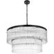 Harlow 14 Light 32 inch Black Chandelier Ceiling Light