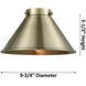 Franklin Restoration Briarcliff 1 Light 10 inch Brushed Satin Nickel Mini Pendant Ceiling Light