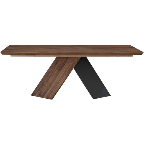 Axio 80 X 40 inch Brown Dining Table