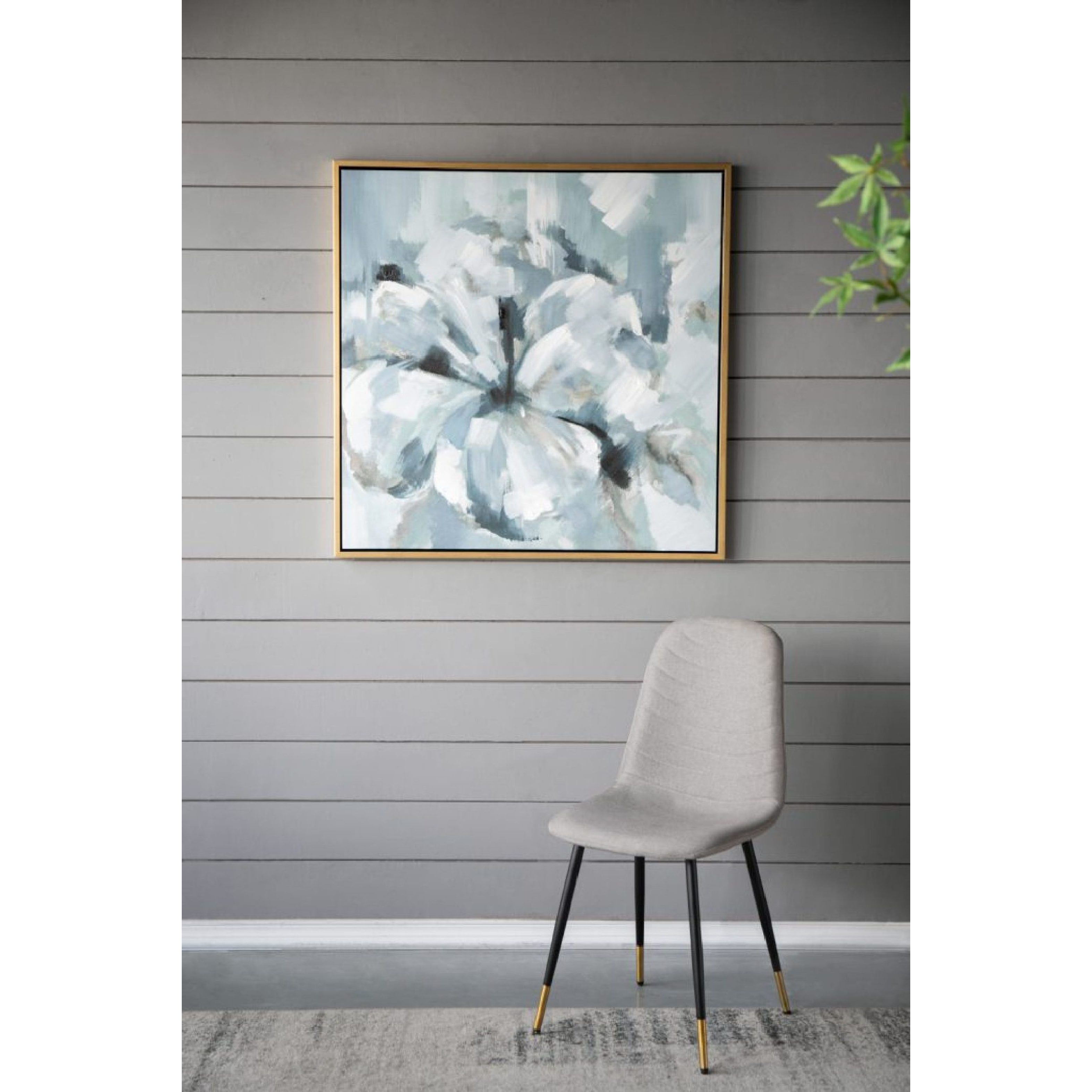 Summer Grey/Blue/Gold Wall Art