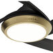 Vespucci 52 inch Matte Black Outdoor Ceiling Fan