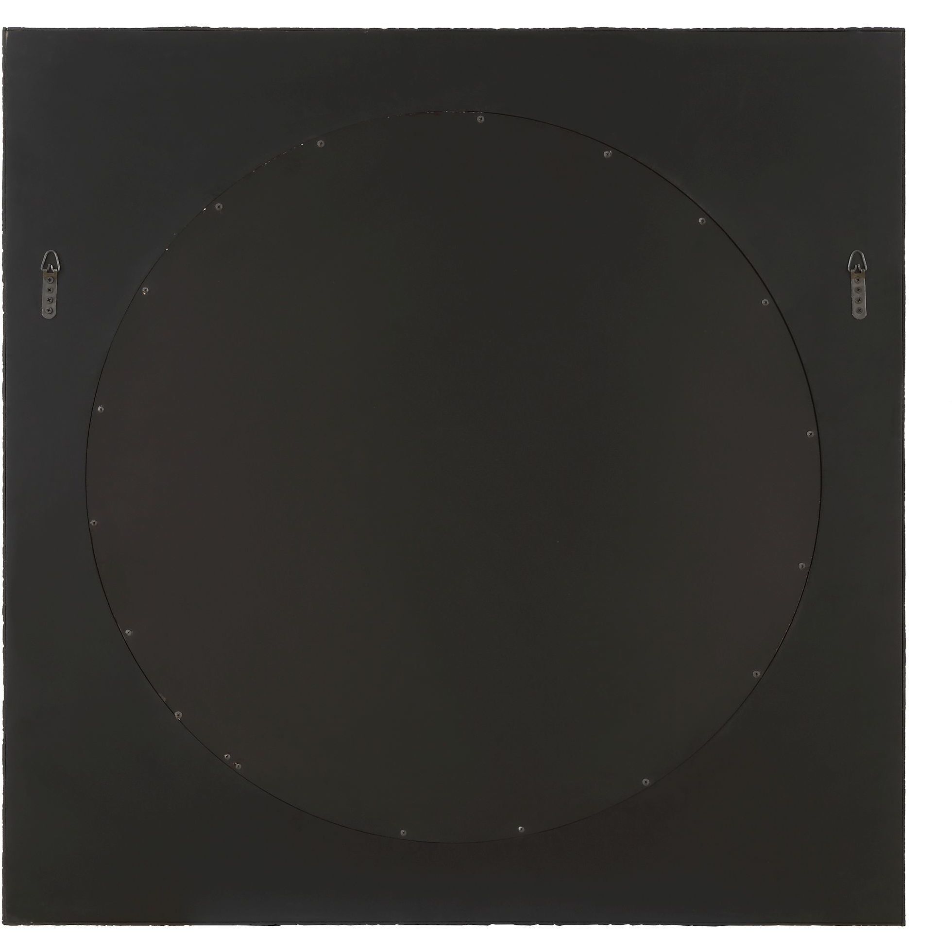 Ember 42 X 42 inch Black and Plated Brass Mirror
