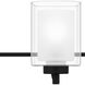 Kolt 3 Light 26 inch Matte Black Bath Light Wall Light