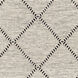 Uttar 108 X 72 inch Light Grey Rug in 6 X 9, Rectangle