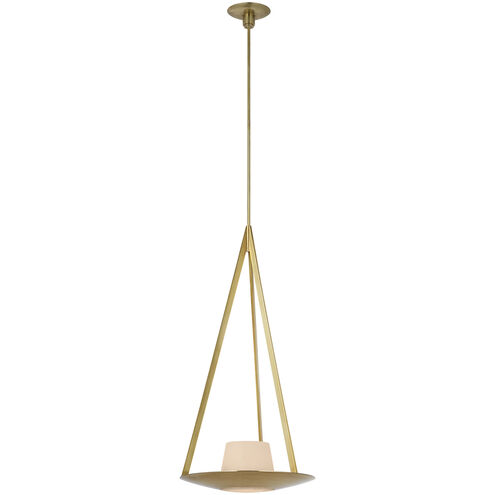Barbara Barry Divina LED 20 inch Soft Brass Pendant Ceiling Light