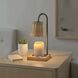 Ridgley 13.25 inch 50 watt Antique Brass Candlewarmer Lamp Portable Light, Simplee Adesso