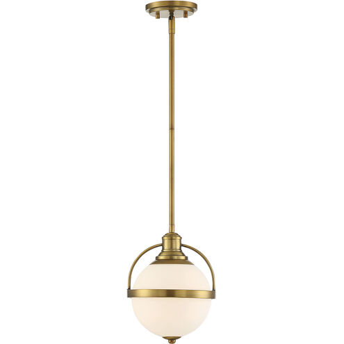 Westbourne 1 Light 8.75 inch Warm Brass Pendant Ceiling Light, Essentials