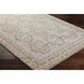 Presidential 59.84 X 38.98 inch Ash/Khaki/Off-White/Sage/Metallic - Silver Machine Woven Rug in 3.25 x 5