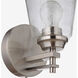 Neighborhood Drake 1 Light 6 inch Brushed Polished Nickel Wall Sconce Wall Light, Neighborhood Collection