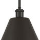 Ballston Dome 1 Light 12 inch Oil Rubbed Bronze Pendant Ceiling Light