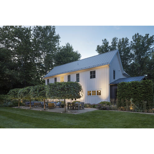 Hardy Island Flat Top 12v 12.00 watt Matte Bronze Landscape Well Light, Variable Output