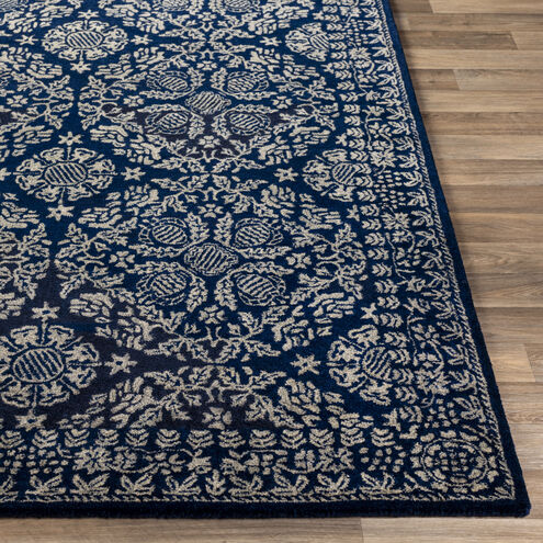Smithsonian 120 X 120 inch Dark Blue Rug in 10 Ft Square, Square