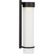 Drew & Jonathan Kylo 1 Light 18 inch Textured Black Outdoor Wall Sconce