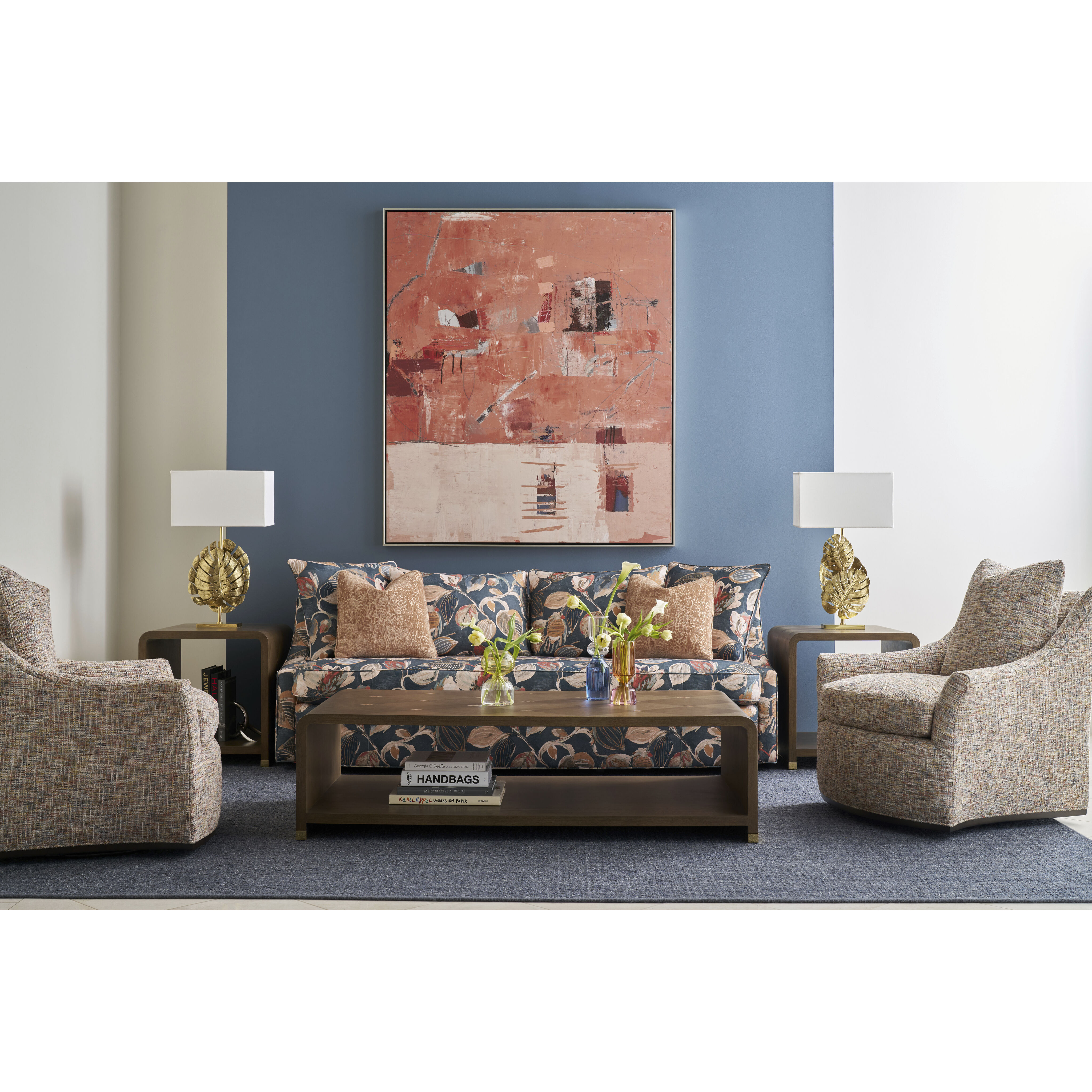 Balazo 28.75 inch Polished Brass Table Lamp Portable Light, TA Illuminations