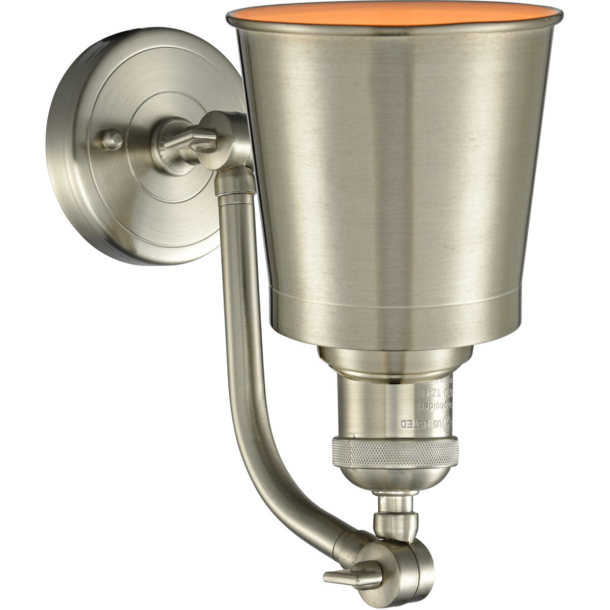 Franklin Restoration Addison LED 5 inch Brushed Satin Nickel Sconce Wall Light, Franklin Restoration