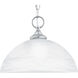 Tahoe 1 Light 12 inch Brushed Nickel Mini Pendant Ceiling Light