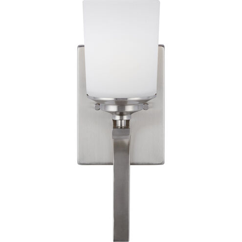 Kemal 1 Light 5 inch Brushed Nickel Wall Bath Fixture Wall Light