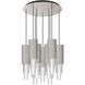 Alora Mood Bordeaux LED 18.5 inch Brushed Nickel Pendant Ceiling Light
