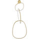 Circa LED 26 inch Gold Pendant Ceiling Light