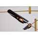 Canada 6 Light 42 inch Brass Chandelier Ceiling Light