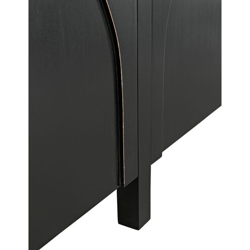 Weston 78.5 X 20.5 inch Hand Rubbed Black Sideboard