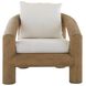 Easley Beluga and Honey Outdoor Chair