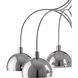Gambol 6 Light 39 inch Chrome Chandelier Ceiling Light