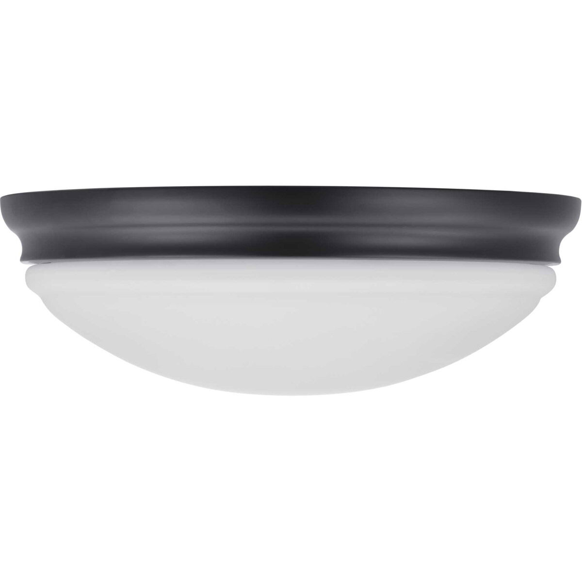 LED Flush Mount LED 15.25 inch Antique Bronze Flush Mount Ceiling Light, Progress LED