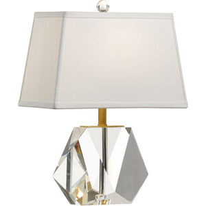 Wildwood 18 inch 60 watt Clear Table Lamp Portable Light