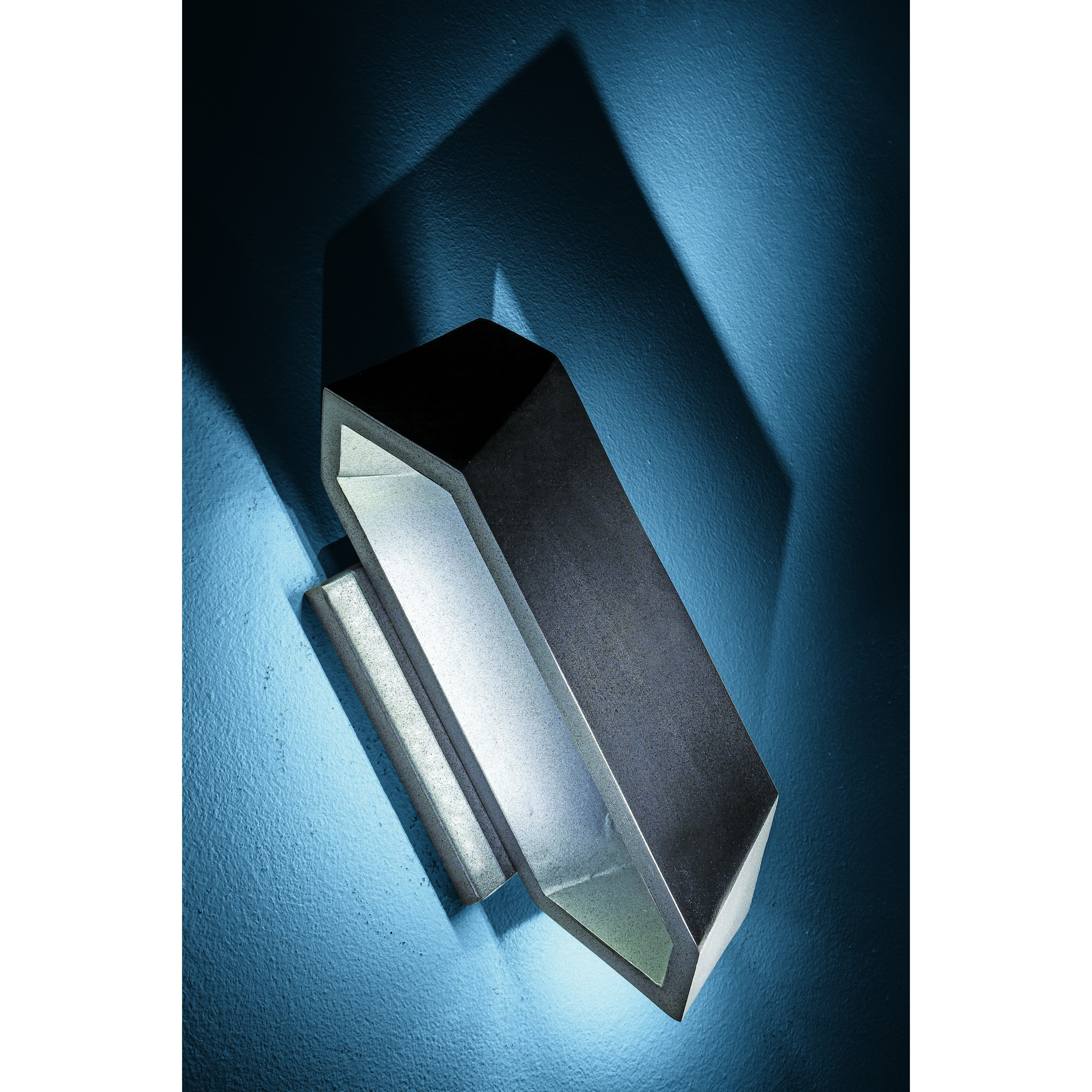 Pitch LED 4.75 inch Sand Silver ADA Wall Sconce Wall Light, Outdoor